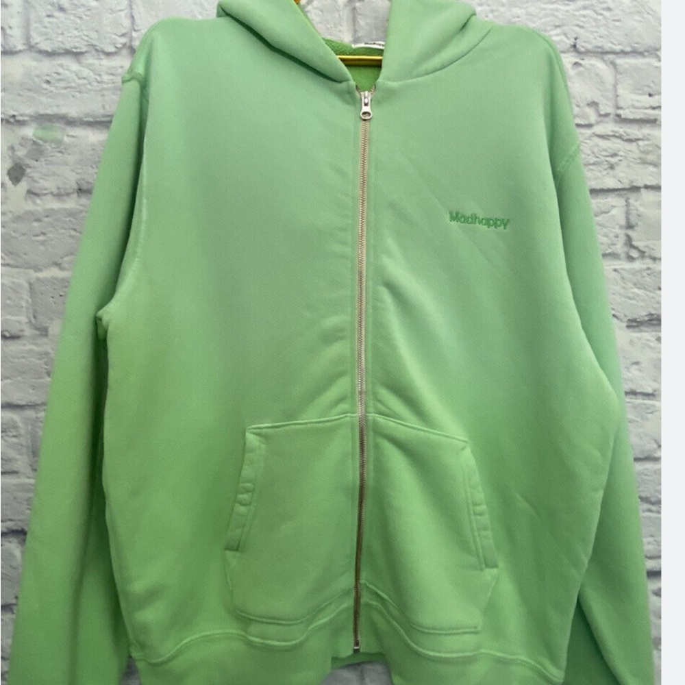 Madhappy limited edition summer collection fleece zip up hoodie - XXL